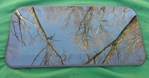 1998 VOLKSWAGON GOLF SUNROOF GLASS 1H0-877-051-D; 1H0877051D; 1H0877051A 