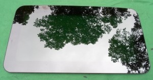 2007 BMW 750i SUNROOF GLASS 54137140941 