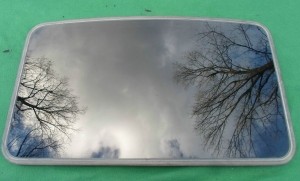 2011 FORD CROWN VICTORIA SUNROOF GLASS 4W7Z-54500A18-AA, 4W7Z54500A18AA 