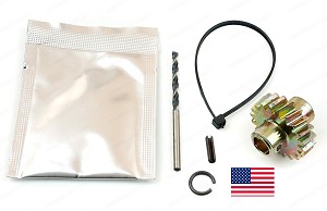 1999 - 2004 Jeep Grand Cherokee Seat Height Adjuster Motor Brass Gear Repair Kit 5709790 