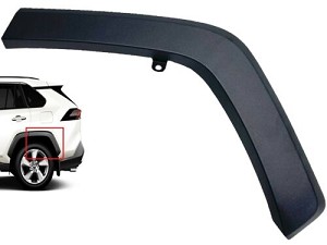 Rear Wheel Opening Molding Trim Left Driver Side For 2019-2022 Toyota Rav4 Replaces 75606-0R090; 75606-42150; 756060R090; 7560642150 