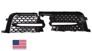 2PCS Front Fog Light Covers Bezel For Toyota Corolla Sedan 4-Door 2020 - 2021 81481-02A30; 81481-12410; 81482-12320 