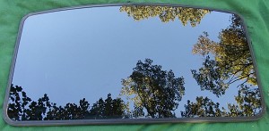 ASC INALFA SIGNATURE AUTO PRODUCTS AFTERMARKET SUNROOF GLASS PANEL MODEL ASI 840 4730397P00 