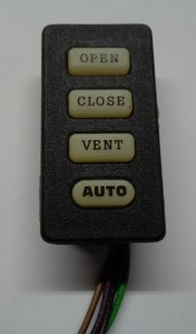 Aftermarket Sunroof Switch w/ AUTO Button 
