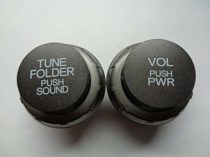 2006 - 2011 HONDA CIVIC STEREO TUNER RADIO KNOB SET 