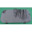 AFTERMARKET CRL SFC  MODEL 1530 AUTOPORT POP-UP 2ND DESIGN SUNROOF GLASS PANEL W/ HANDLE 