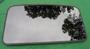  2009 BUICK ENCLAVE FRONT SUNROOF GLASS 20814012 