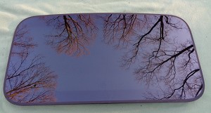 2016 FORD FIESTA SUNROOF GLASS CE8Z-54500A18-A; CE8Z54500A18A; BE8Z-54500A18-A; BE8Z54500A18A 