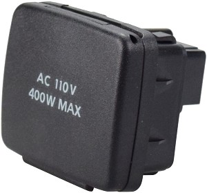 Center Console Power Outlet For 2017 - 2019 Ford F-250 F-350 F-450 F-550 FL3Z-9N236-A; FL3Z9N236A 