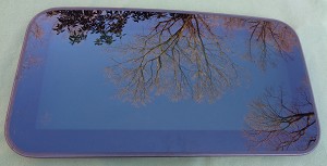 2011 NISSAN ROGUE SUNROOF GLASS 91210-JM01A; 91210JM01A 