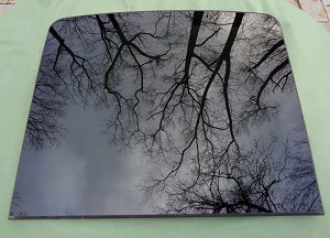 2008 - 2009 SATURN ASTRA FRONT SUNROOF GLASS PANEL 13107566 