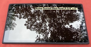 SKYTOP 31 3/4 X 17 AFTERMARKET VINTAGE SUNROOF GLASS PANEL 