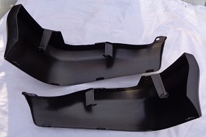 REAR BUMPER SPOILER SET LH (DRIVER SIDE) & RH (PASSENGER) FOR 2005 - 2013 TOYOTA TACOMA X-RUNNER 76896-04901; 7689504901; 76895-04901; 7689504901 