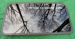 1994 SAAB 900 SUNROOF GLASS 4327649 
