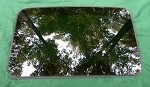 2001 BMW 325XI WAGON/SEDAN 54138217999 SUNROOF GLASS 