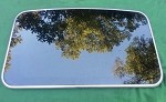 2001 LINCOLN CONTINENTAL SUNROOF GLASS F8OZ-54500A18-AA; F8OZ54500A18AA 