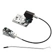 Door Latch & Lock Control w/ Cable Driver Side Front for 1992 - 1996 Ford Bronco Replaces F4TZ-15219A65-A; F4TZ15219A65A 