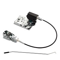 Door Latch & Lock Control w/ Cable Driver Side Front for 1992 - 1996 Ford Bronco Replaces F4TZ-15219A65-A; F4TZ15219A65A 