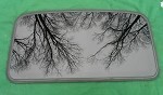 2000 TOYOTA CAMRY JAPAN ASSEMBLED SUNROOF GLASS PANEL 63201-33051; 6320133051; 63201-33050; 6320133050 