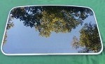 1998 LINCOLN CONTINENTAL SUNROOF GLASS F8OZ-54500A18-AA; F8OZ54500A18AA 